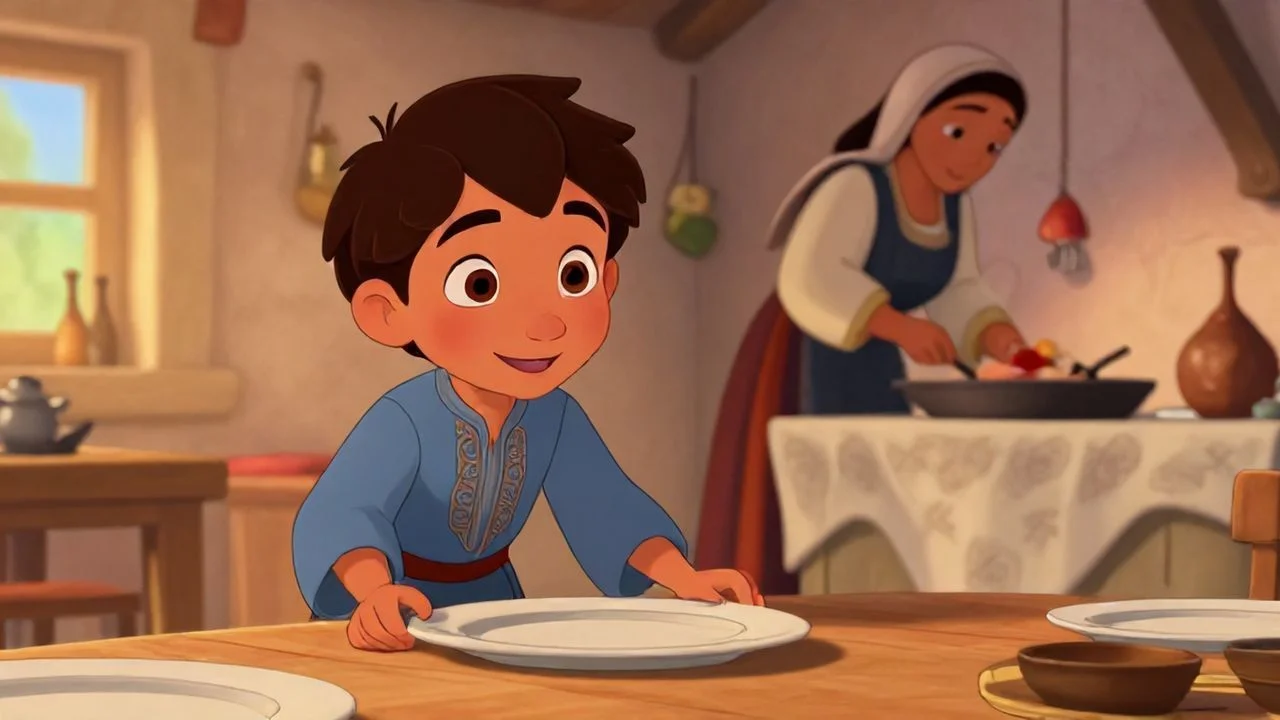 Can Sofrayı Kurarken