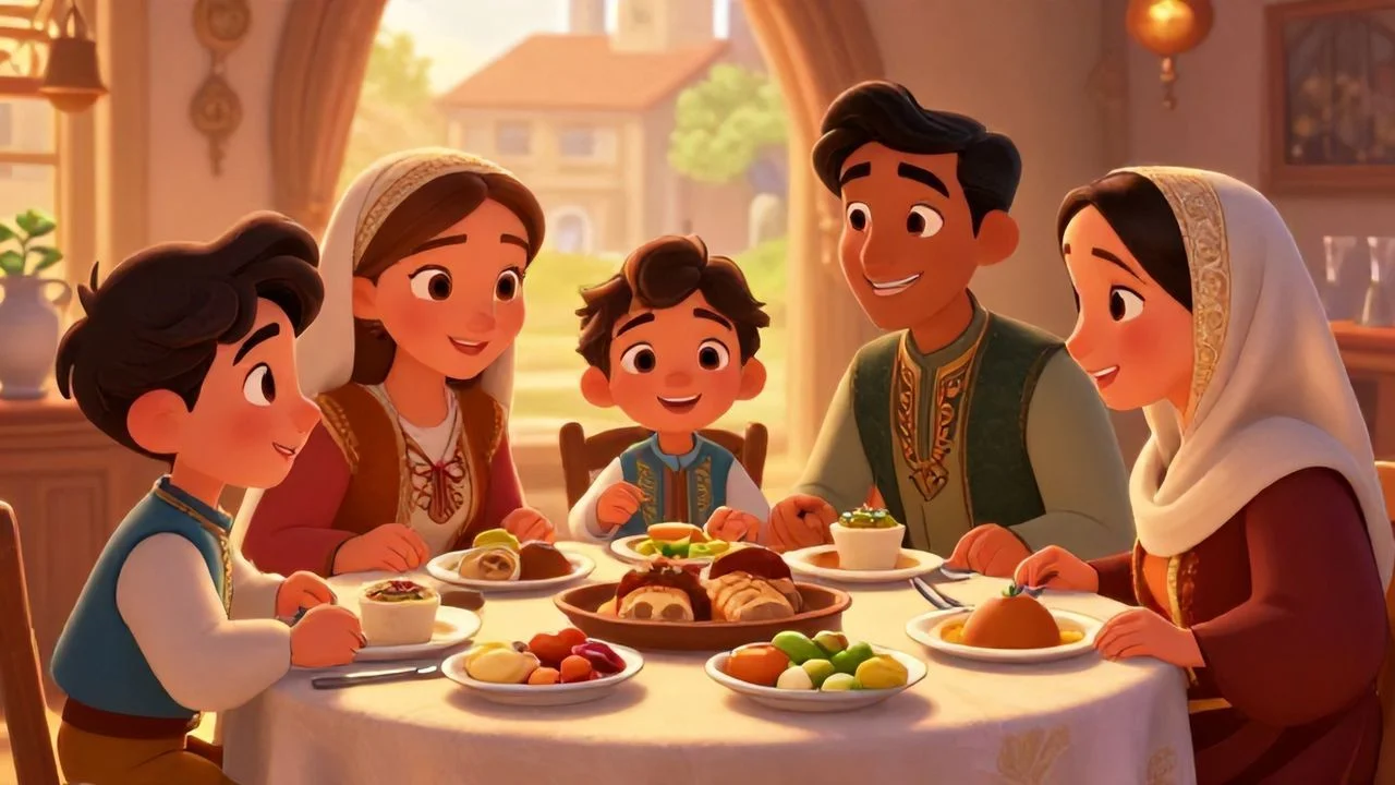 Ailece Akşam Yemeği