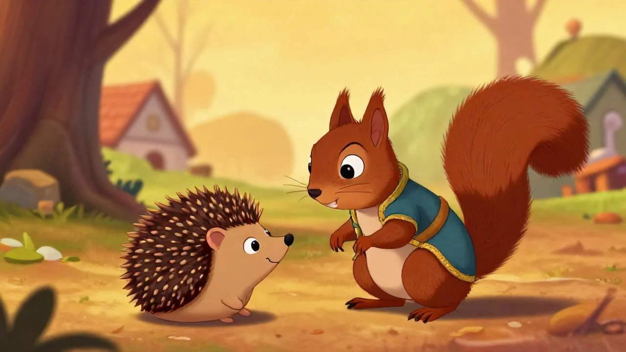 Fındık ve Utangaç Kirpi Fındık ve Utangaç Kirpi