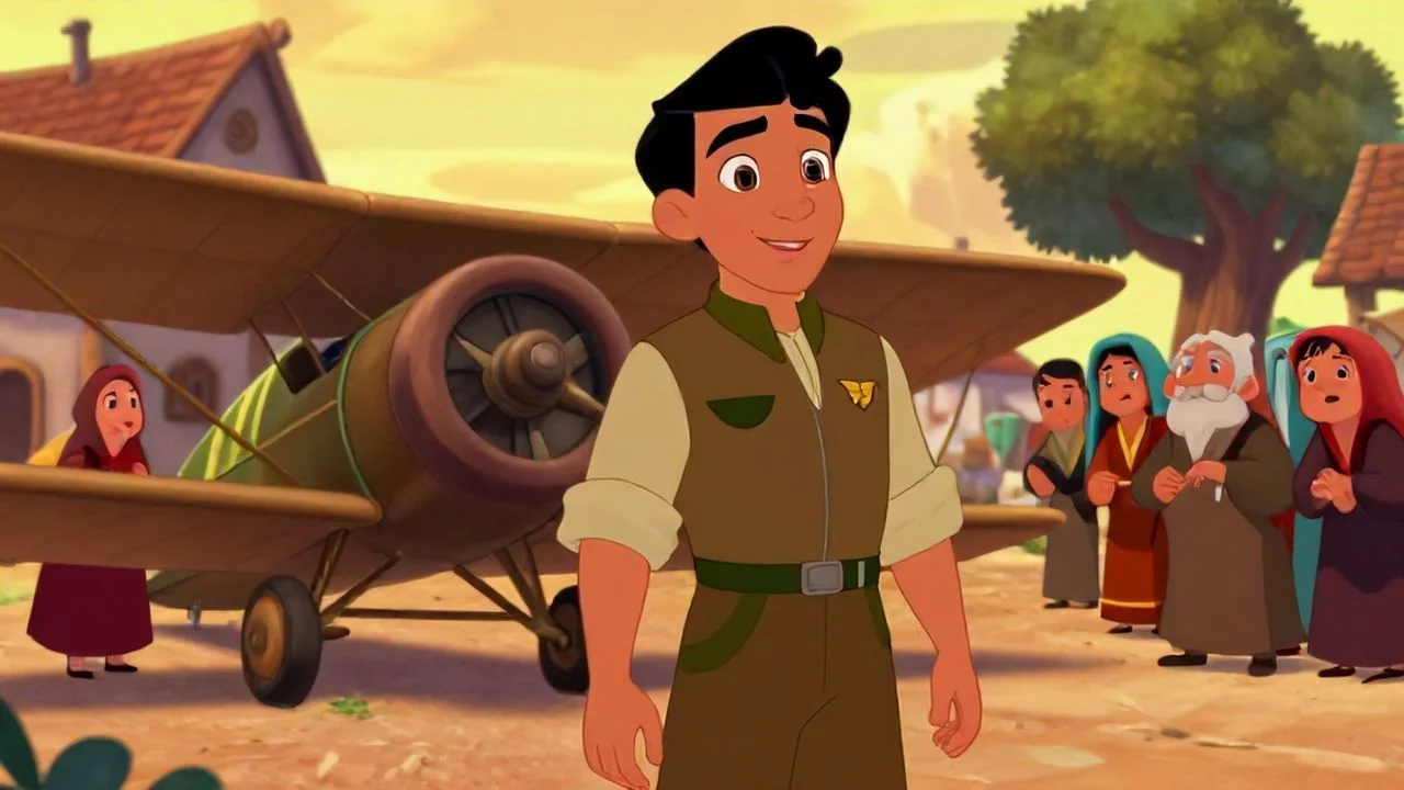 Pilot Can ve Köyün Çınarı