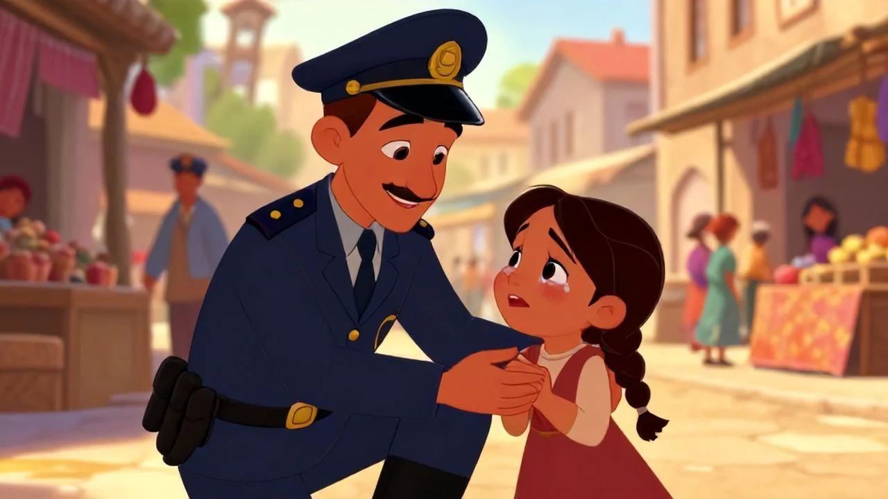 Mehmet Polis Ayşe'yi Teselli Ederken Mehmet Polis Ayşe'yi Teselli Ederken