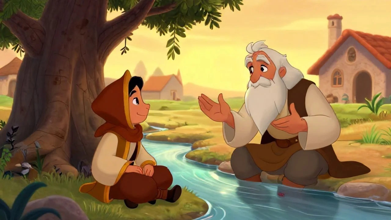 Keloğlan ve Bilge Dede'nin Sohbeti Keloğlan ve Bilge Dede'nin Sohbeti