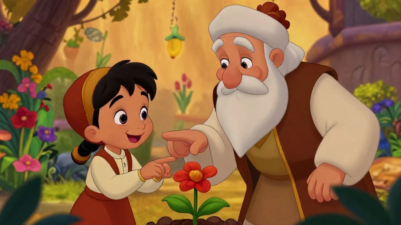 Çiçeğin Açtığı An