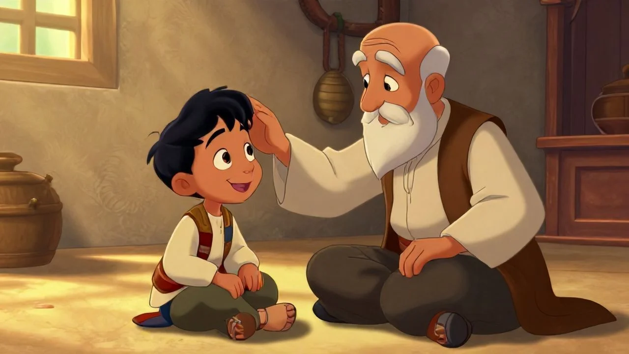 Keloğlan Bilge Dede İle Konuşuyor