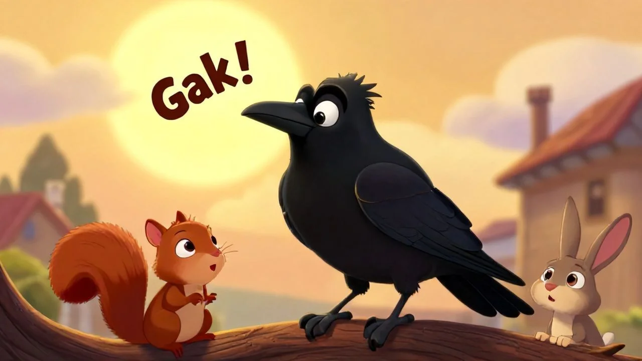 Bülbül Taklidi Yapan Karga Bülbül Taklidi Yapan Karga