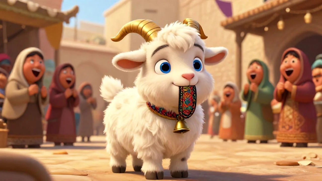 Pazar Yerinde Komik Keçi