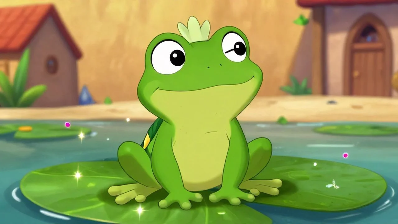 Komik Kurbağa Zıpzıp