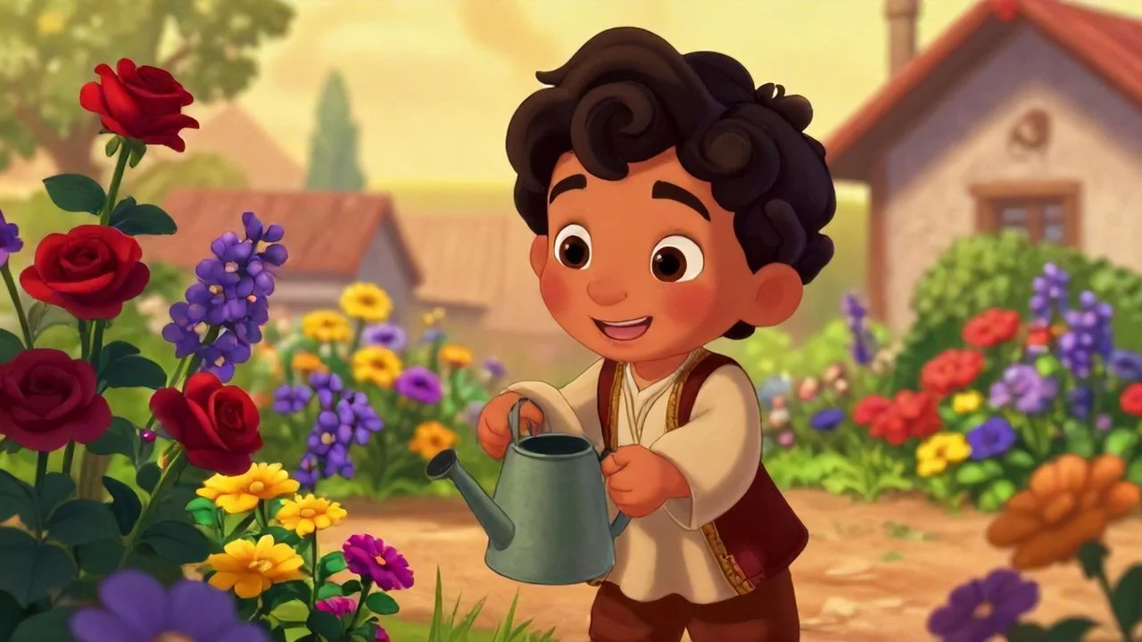 Minik Bahçıvanın Çiçek Açan Bahçesi