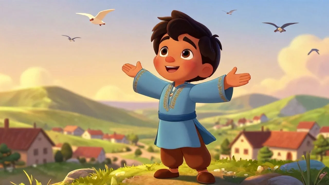 Minik Pilot Can Kuşları İzliyor Minik Pilot Can Kuşları İzliyor