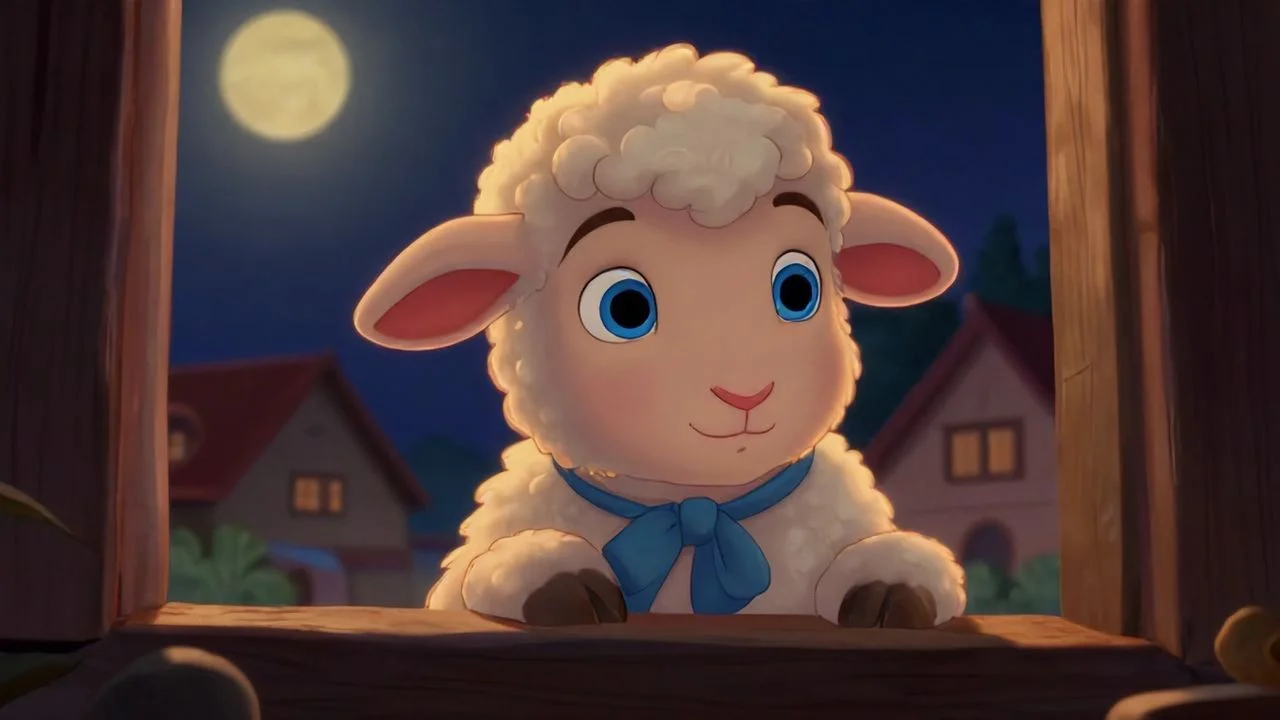 Pencereden Bakan Kuzu Pamuk