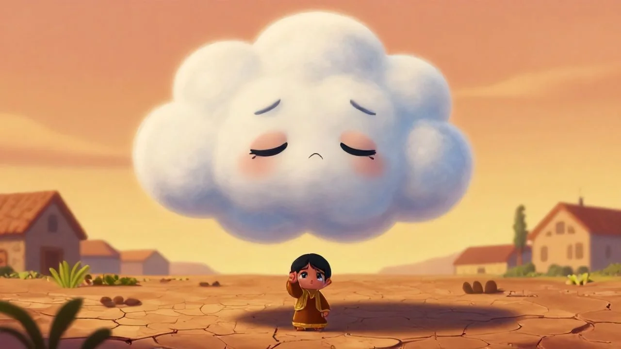 Çocuğun Hüzünlü Bekleyişi