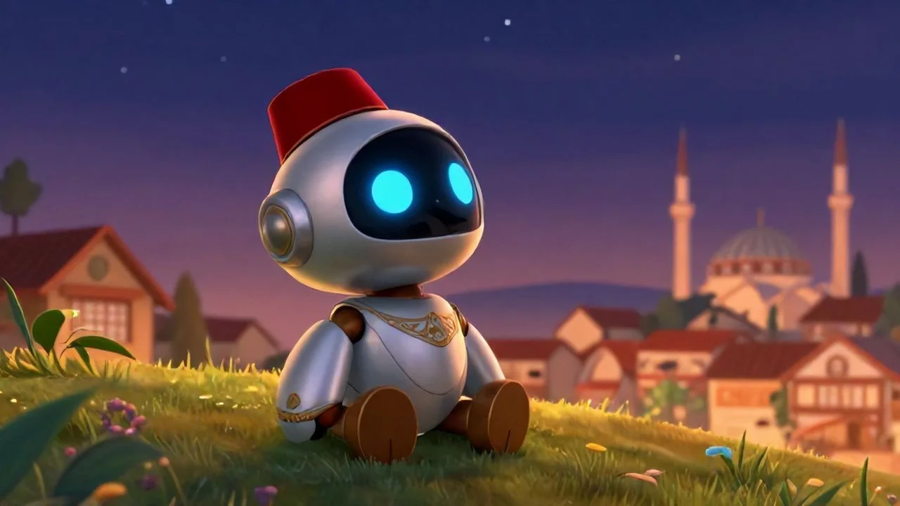 Yıldızlara Sevdalı Cici Robot Yıldızlara Sevdalı Cici Robot